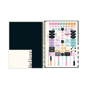 CADERNO ESPIRAL CD UNIV WEST VILLAGE 10M 160FLS TILIBRA