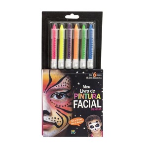 MEU LIVRO DE PINTURA FACIAL MENINAS BRASILEITURA