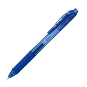 CANETA RETRÁTIL ENERGEL-X 0.5 AZUL PENTEL