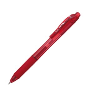 CANETA RETRÁTIL ENERGEL-X  0.5 VERMELHO PENTEL