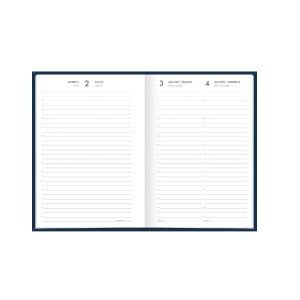 AGENDA COSTURADA DIÁRIA SPICE CORES M6 TILIBRA