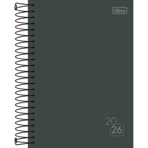 AGENDA ESPIRAL DIÁRIA SPICE CORES M6 TILIBRA