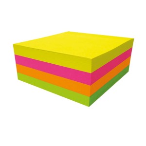 TILI NOTES 4 BLOCO 4 CORES NEON TILIBRA