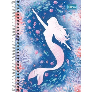 CADERNO ESPIRAL CAPA DURA 1/4 WONDER 80 FOLHAS TILIBRA