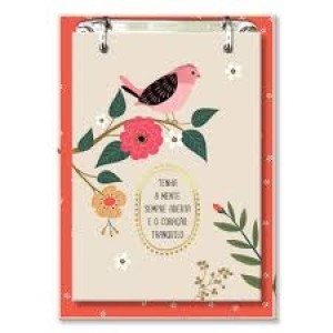 BLOCO OFFICE PASSAROS FINA IDEIA