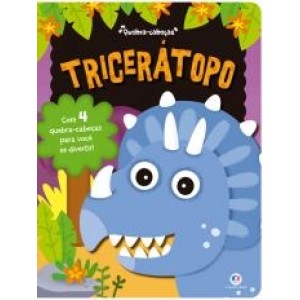 LIVRO+QUEBRA-CABEÇA TRICERÁTOPO CIRANDA CULTURAL