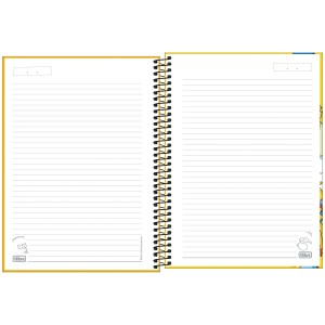 CADERNO ESPIRAL CD UNIVERSITÁRIO 1M SIMPSONS 80 FLS TILIBRA