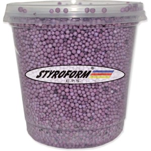 PEROLA DE ISOPOR POTE P300 750ML LILÁS STYROFORM