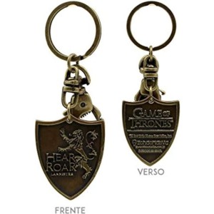 CHAVEIRO GOT LANNISTER OURO VELHO ZONA CRIATIVA