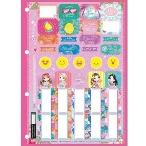 REFIL P/ CADERNO ARGOLADO UNIVERSITÁRIO JOLIE 80 FLS TILIBRA