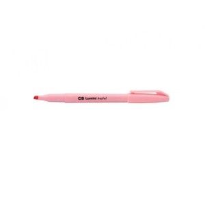 CANETA MARCA TEXTO LUMINI PASTEL ROSA CLARO CIS