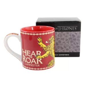 CANECA GAME OF THRONES HEAR ME ROAR 470ML ZONA CRIATIVA