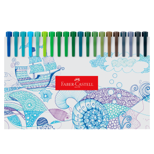 CANETA FINE PEN 60 CORES FABER-CASTELL