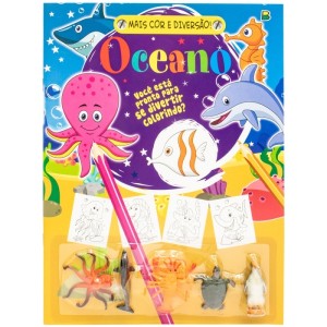 MAIS COR E DIVERSÃO OCEANO TODOLIVRO